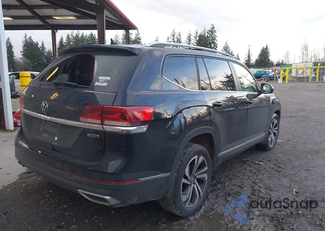 2022 Volkswagen Atlas 2.0T Sel from USA, damaged, VIN 1V2BP2CA2NC537459